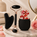 3Pcs Face Massager Kit Ice Face Roller Gua Sha Board Facial Massage Roller  Face Lifting Contouring Tools Beauty Skin Care Tools