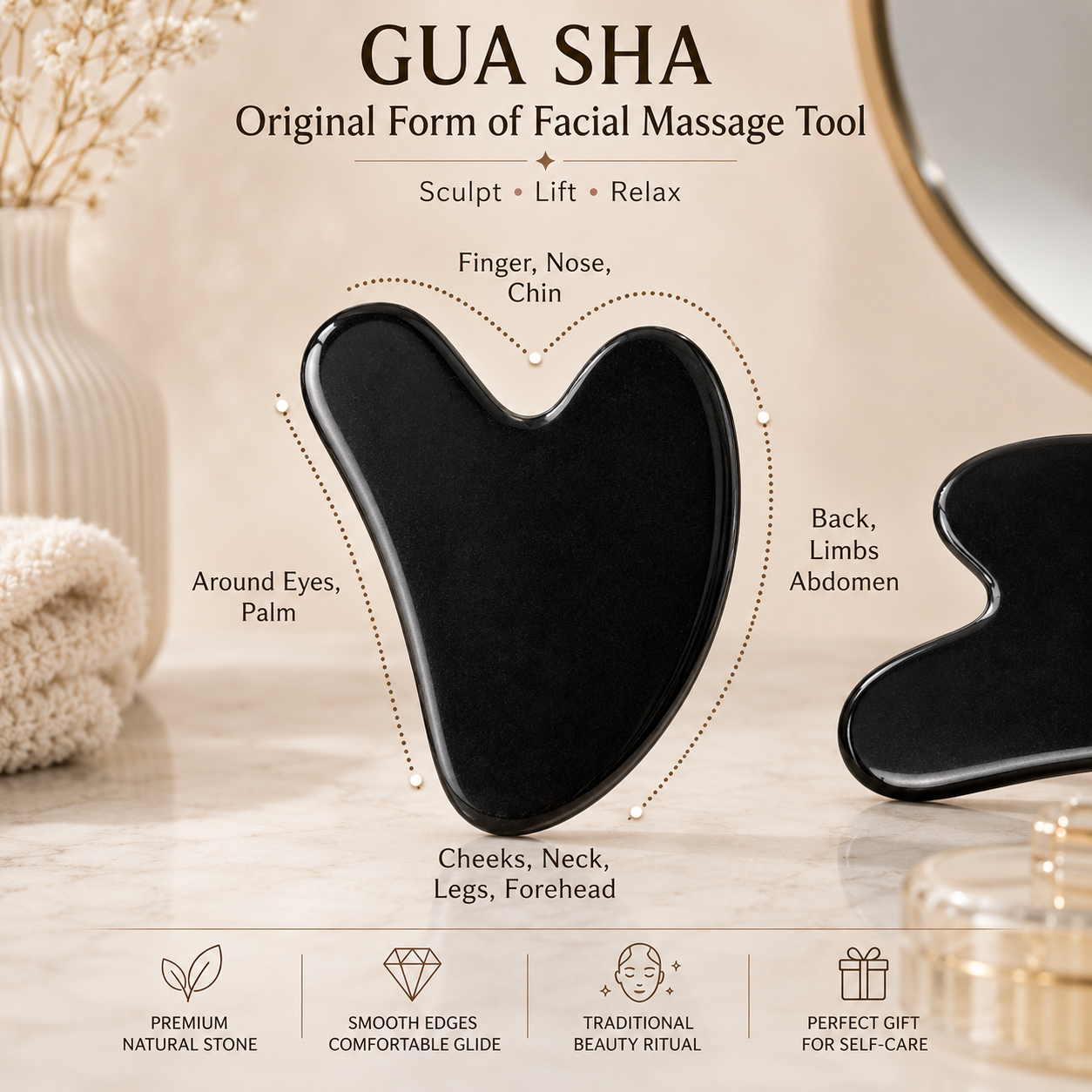 3Pcs Face Massager Kit Ice Face Roller Gua Sha Board Facial Massage Roller  Face Lifting Contouring Tools Beauty Skin Care Tools